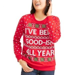 Only worn 1× light up ugly Christmas sweatshirt